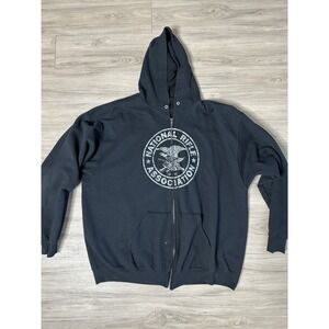 Vintage NRA National Rifle Association Full zip sweatshirt Sweater As 2X